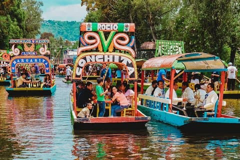 Magisk juleturné i Xochimilco