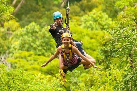 Soar Through the Treetops: Flying Hanuman Zipline Experience