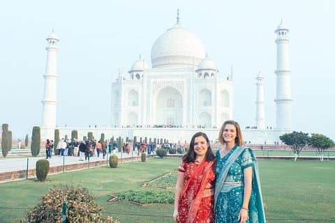 Samme dag Taj Mahal-tur med Gatimaan-tog