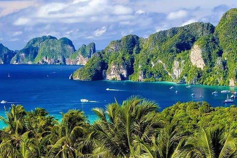 Phi Phi og Khai Islands snorkletur med lunsj med hurtigbåt