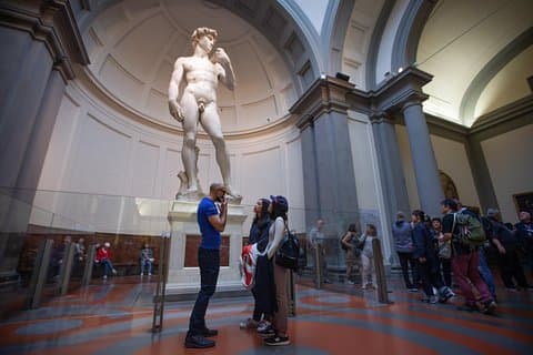 Michelangelos David, Accademia & Uffizien – Kleingruppentour