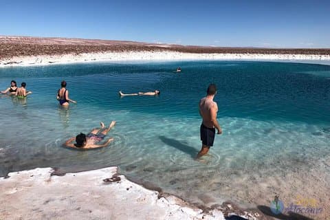 Verborgen Baltinache-lagunes
