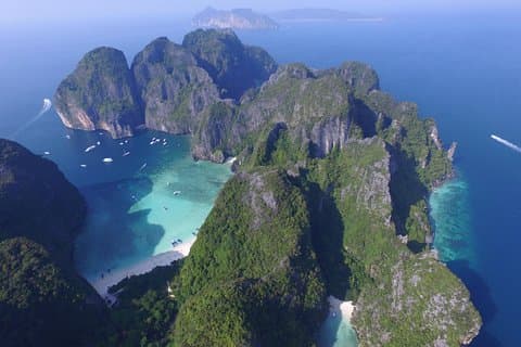 Tour di un'intera giornata alle isole Phi Phi con pranzo da Krabi