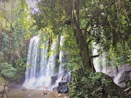 Privat Kulen 1000 Shiva Lingas vandfald Privat tur