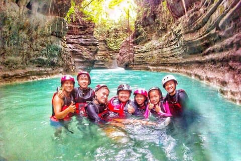 Experiencia de barranquismo en Badian Cebu