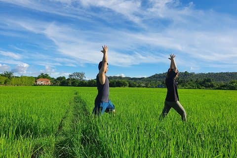 Halvdags yoga, meditation og thailandsk kulturel fordybelse i Chiang Mai
