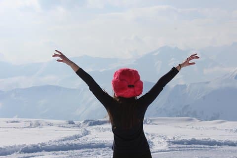 Privat dagstur till Gudauri och Kazbegi från Tbilisi