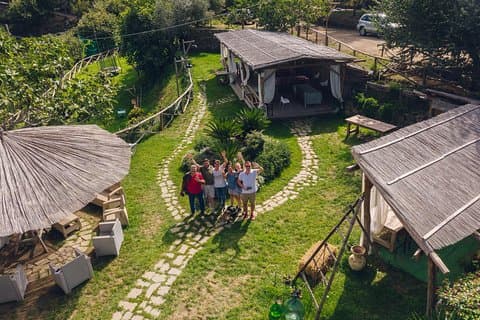 Auténtico recorrido por la granja con degustación de pizza, queso, vino y limoncello