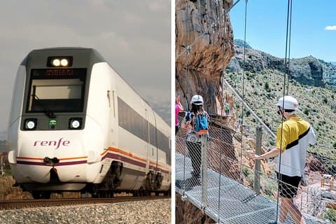 Caminito del Rey in treno da Siviglia