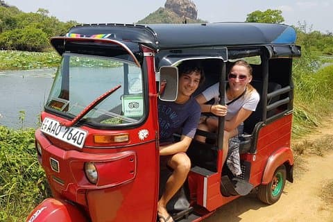 Village tour Sigiriya Rock, Pidurangala Rock and Dambulla temple