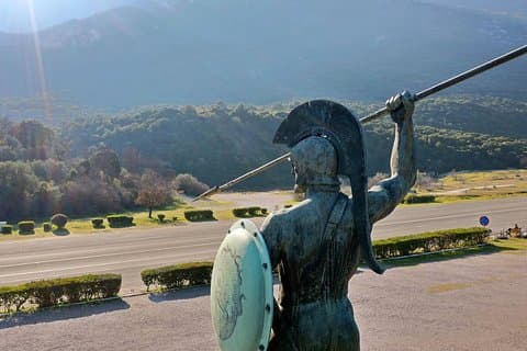Excursion privée d'une journée aux champs de bataille de Marathon et Thermopyles au départ d'Athènes