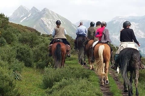 Paseos a caballo por el Parque Natural de Madrid