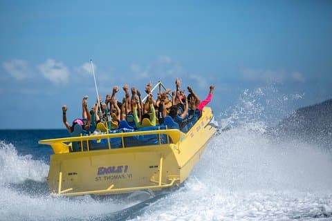 High Speed Harbor Tour from Charlotte Amalie Cruise Port