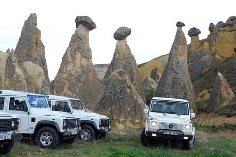 Safari en jeep en Cappadoce