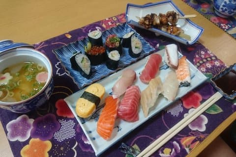 Autentisk SUSHI Course Cooking Class