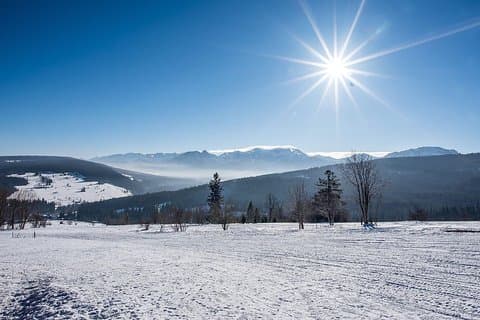 Viaje de esquí + baños termales con traslados privados desde Cracovia
