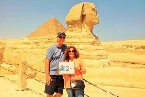 Piramidi di Giza, Sakkara e Memphis Tour di un'intera giornata con pranzo e giro in cammello e Guida