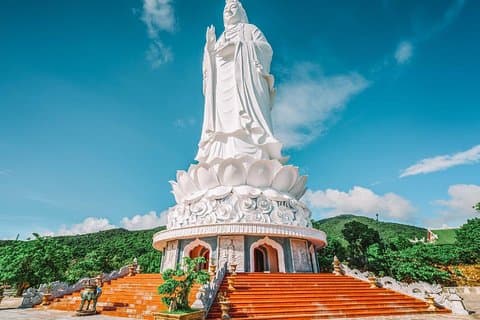 Visite de la ville en petit groupe de Da Nang: Montagne de marbre et Bouddha de Da Nang