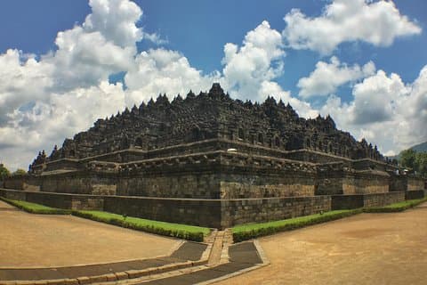 Templo icônico de Borobudur e passeio VW