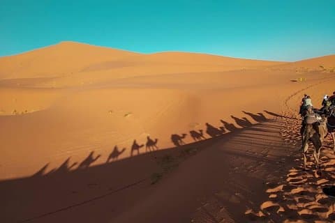 Marrakech til Fez via Merzouga-ørkenen 3-dagers Marokko-tur
