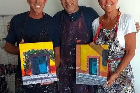 One Painting in One Day, Doors of San Miguel