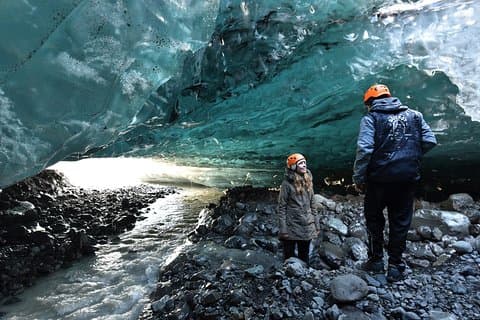 4 dags blå ishule, sydkyst, gyldne cirkel, snæfellsnes og nordlys