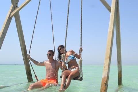 Hurghada Privé boot eiland transfer