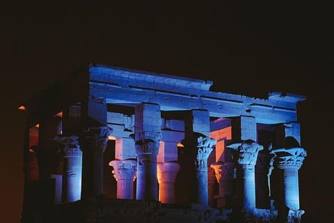 3 horas de som e luzes em Aswan