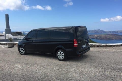 Santorini Privé vervoer naar alle bestemmingen