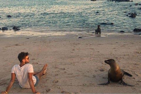 Spedizione avventura saltando l'isola delle Galapagos di 5 giorni
