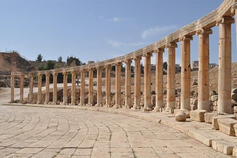 Excursión de un día a la ciudad de Jerash y Amman desde el Mar Muerto