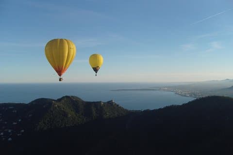 Lever et coucher du soleil Expérience Montgolfière Majorque