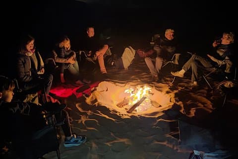 Abu Dhabi Private Desert Camping With BBQ Dinner