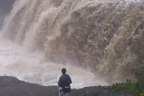 Rijd naar de Portugese brug (110 km van Addis Abeba)