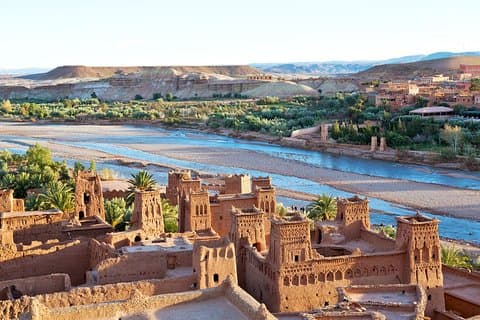 Dagtocht naar casbah d'Aït-ben-Haddou et montagnes de l'Atlas vanuit Marrakech
