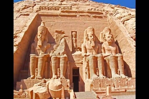 Tur til Abu Simbel-templet.