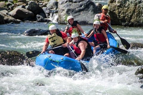 Wildwaterraften bij Jarabacoa