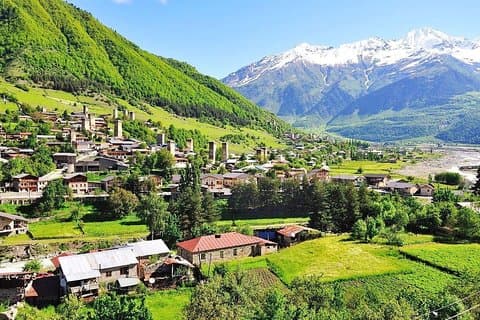 City break in Mestia