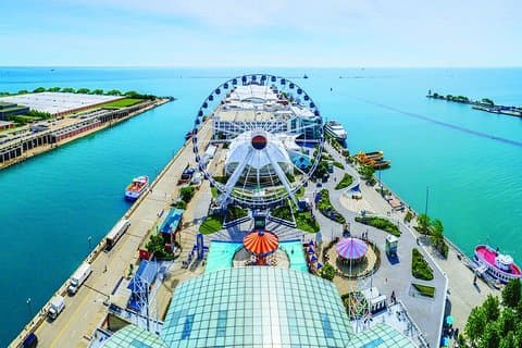 Chicagos Navy Pier Centennial Wheel Ticket
