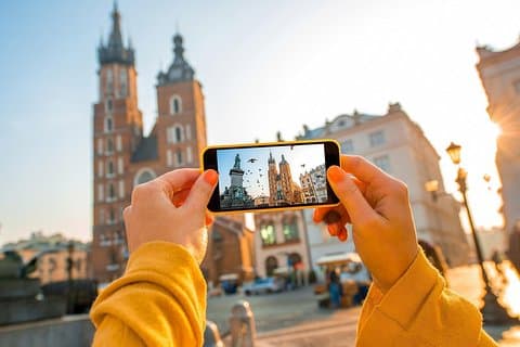 Gedeelde rondleiding door de oude binnenstad van Krakau
