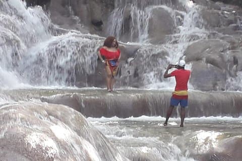 Dunn's River Falls from Ocho Rios