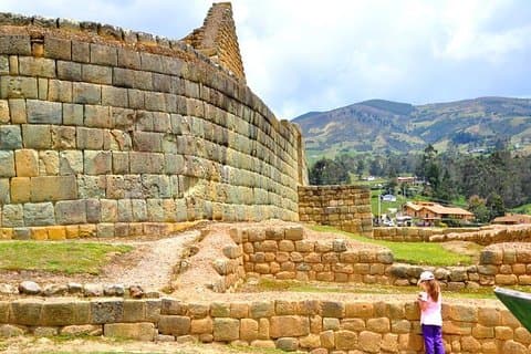 Ingapirca-ruinerne og det gamle Ecuador