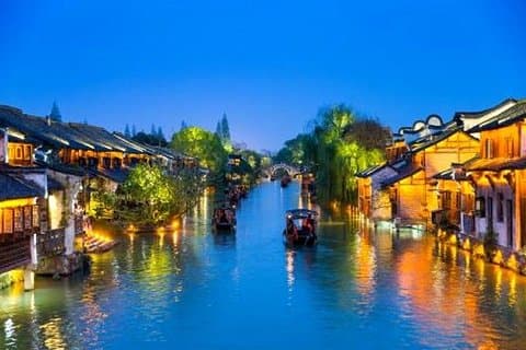 Wuzhen Water Town Zelfgeleide tour met privétransfer vanuit Hangzhou