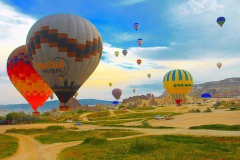 Cappadocia: Globo de Ar do Amanhecer sobre o Vale de Göreme