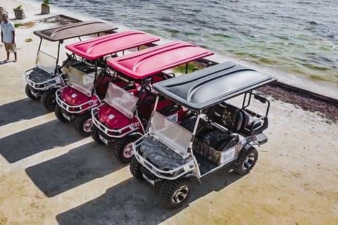 Golf Cart Rental by Group 3-4seater