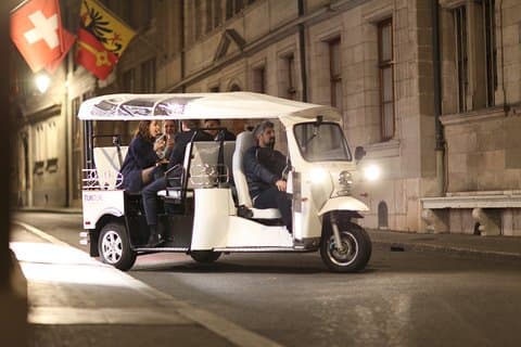 Visite du chocolat à Genève en tuk-tuk
