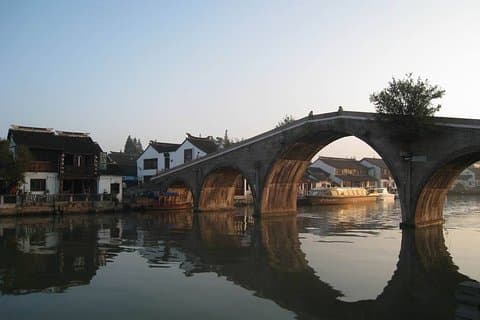 Privétour van een hele dag naar de waterstad Sanghai Zhujiajiao