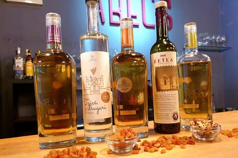 Abel's Palinca&Tuica Tasting