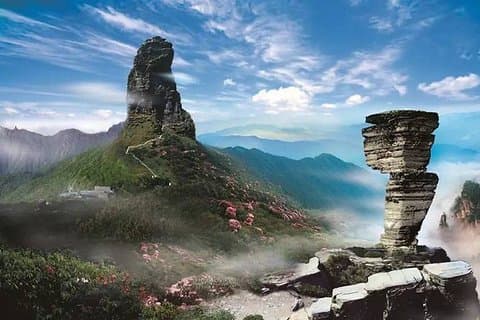 ZJJ privat tur til Dehang Fenghuang og Fanjinshan med hotel