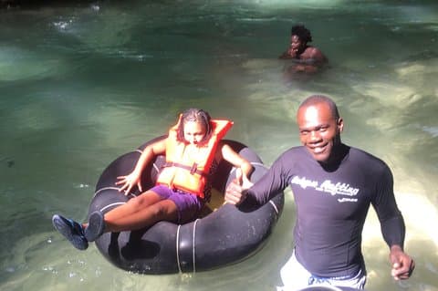 Private River Tubing Adventure in White River from Ocho Rios